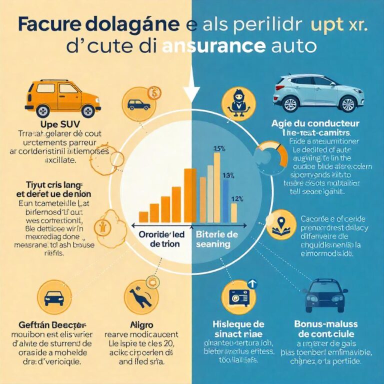 Les facteurs influençant le coût de votre assurance automobile : décryptage des variations de prix
