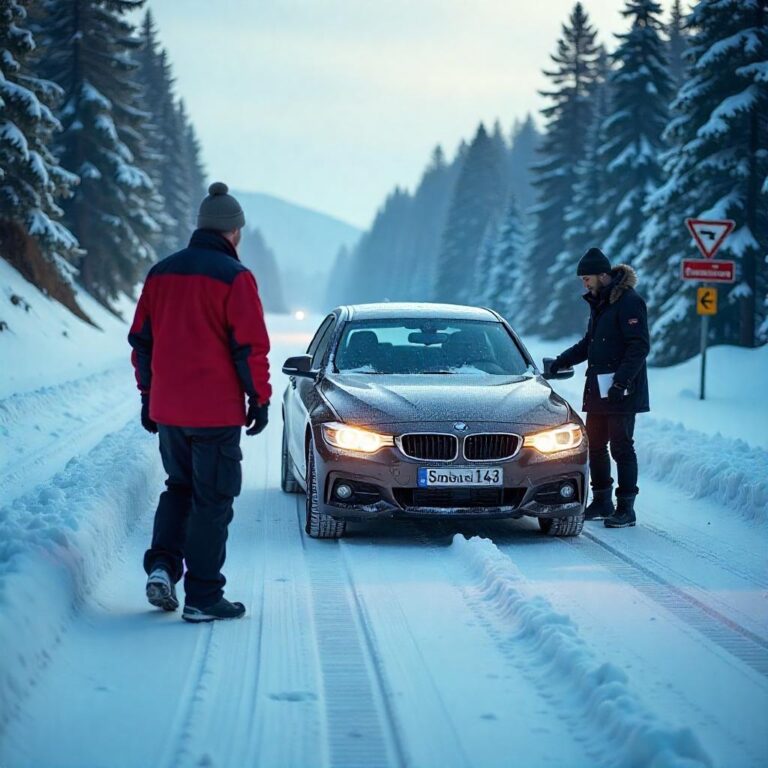 Accidents en Montagne : Indemnisation de votre Assurance Auto sans Chaînes ou Pneus Hiver