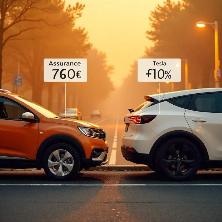 Assurance auto : les raisons de l’écart de 90% entre Dacia et Tesla