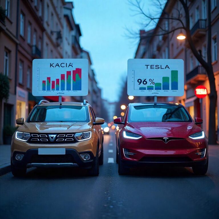 Assurance automobile : Un écart de 90% entre Dacia et Tesla !
